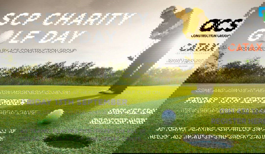 Stockport Cerebral Palsy Society’s 26th Golf Day sponsored by ACS Construction Group raises a record £16,000!
